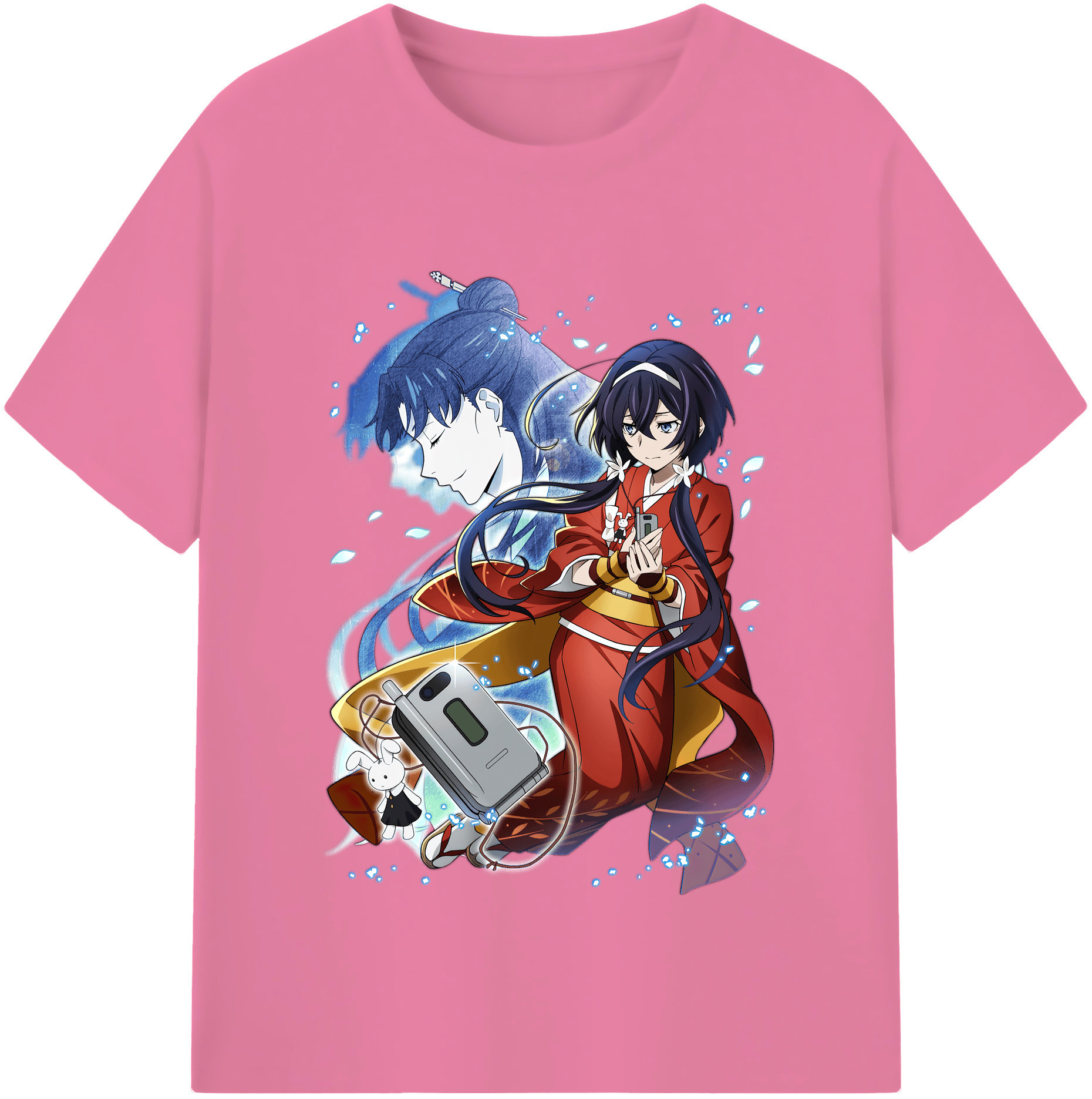 （画像用） 文豪ストレイドッグス Bungo Stray Dogs 綿100％半袖Tシャツ（フロントプリント）